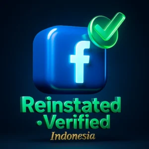 Reinstated Indonesia Facebook Account product image